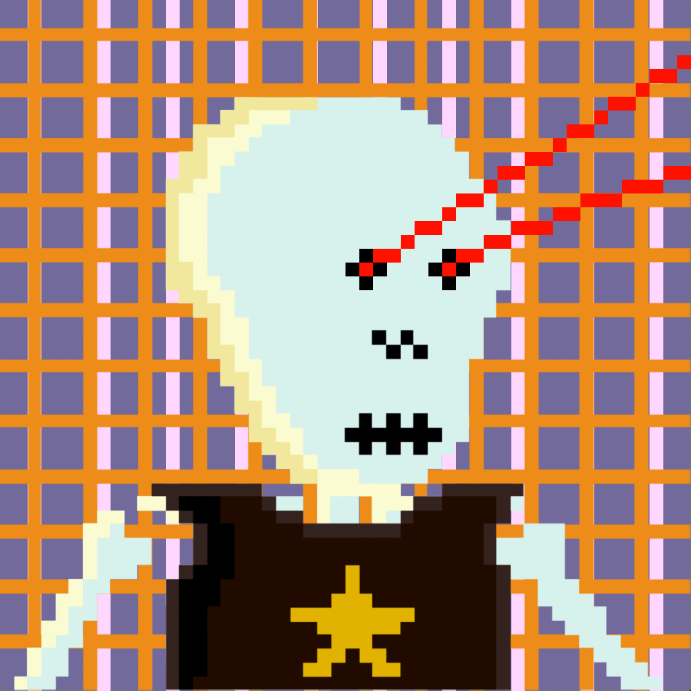PIXEL SKULLETTI 1 #254