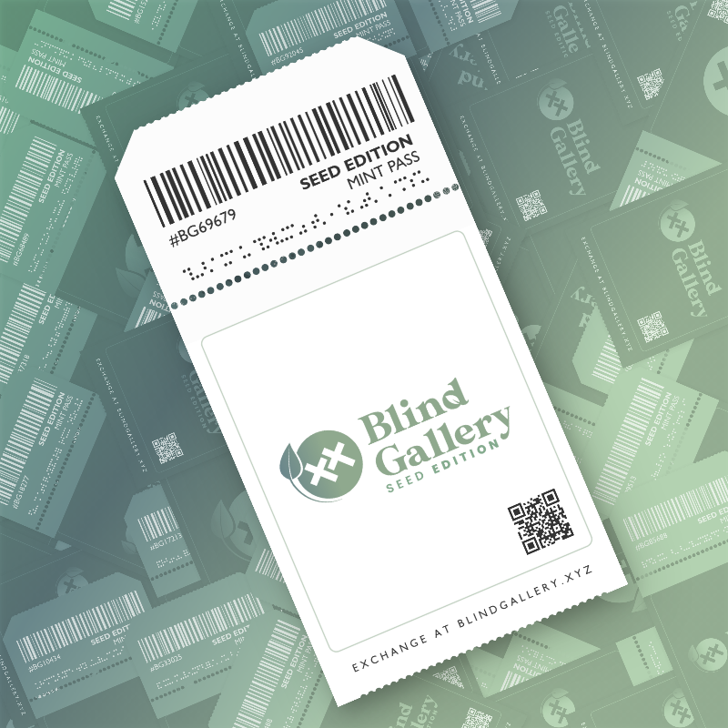 Blind Gallery Mint Pass (Seed Edition) #172