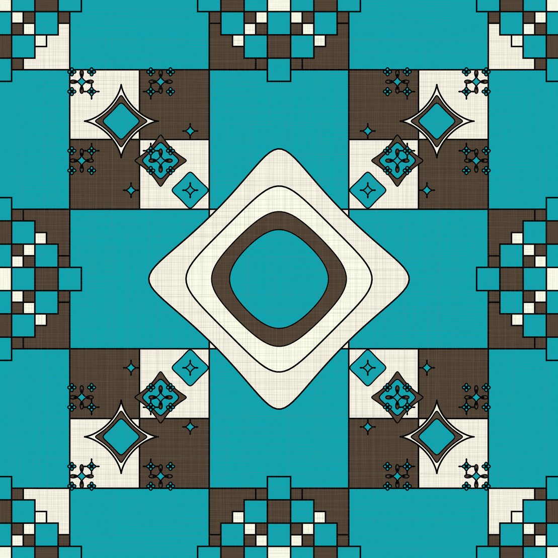 10 patterns 10 palettes #31