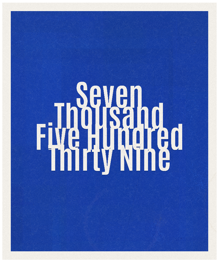 Count #7539