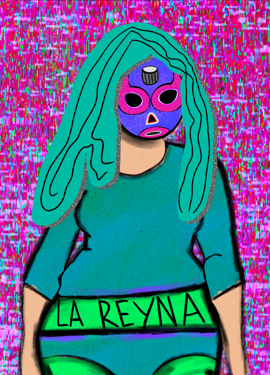 NFT luchadora #15