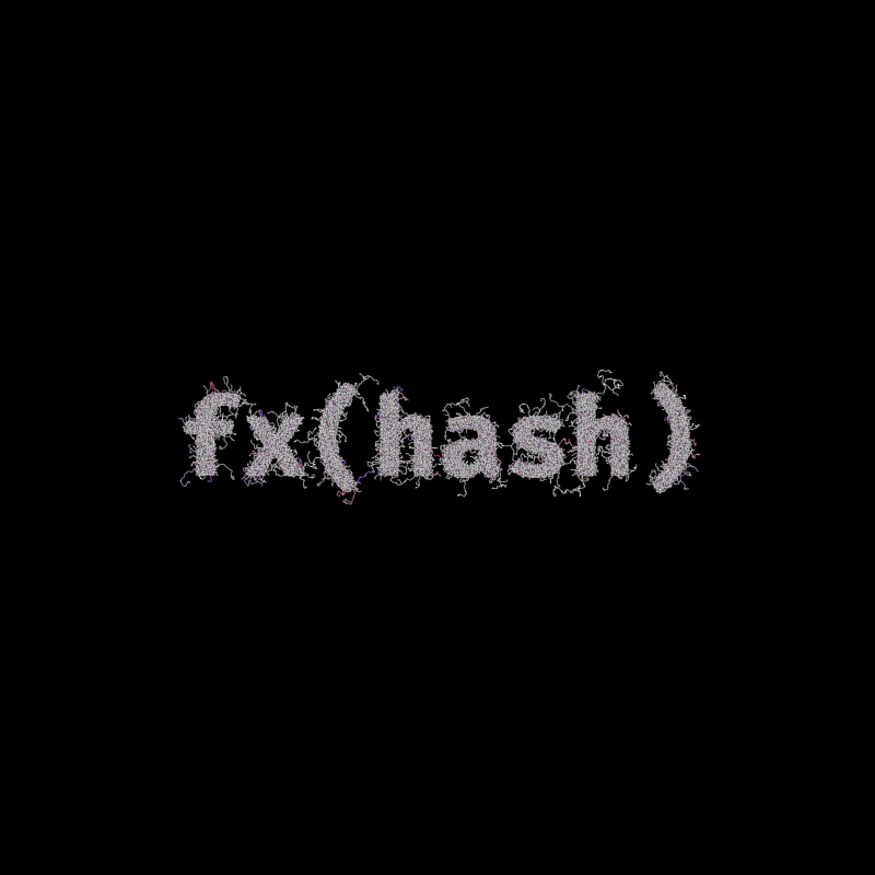 FXHASH Generative Logo #334