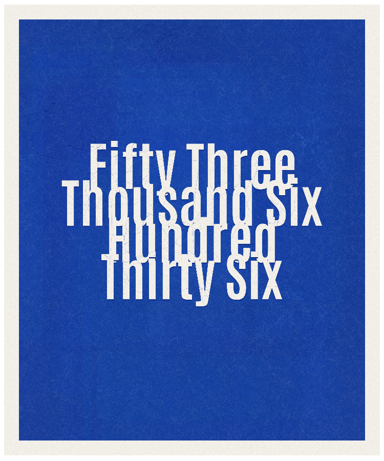 Count #53636