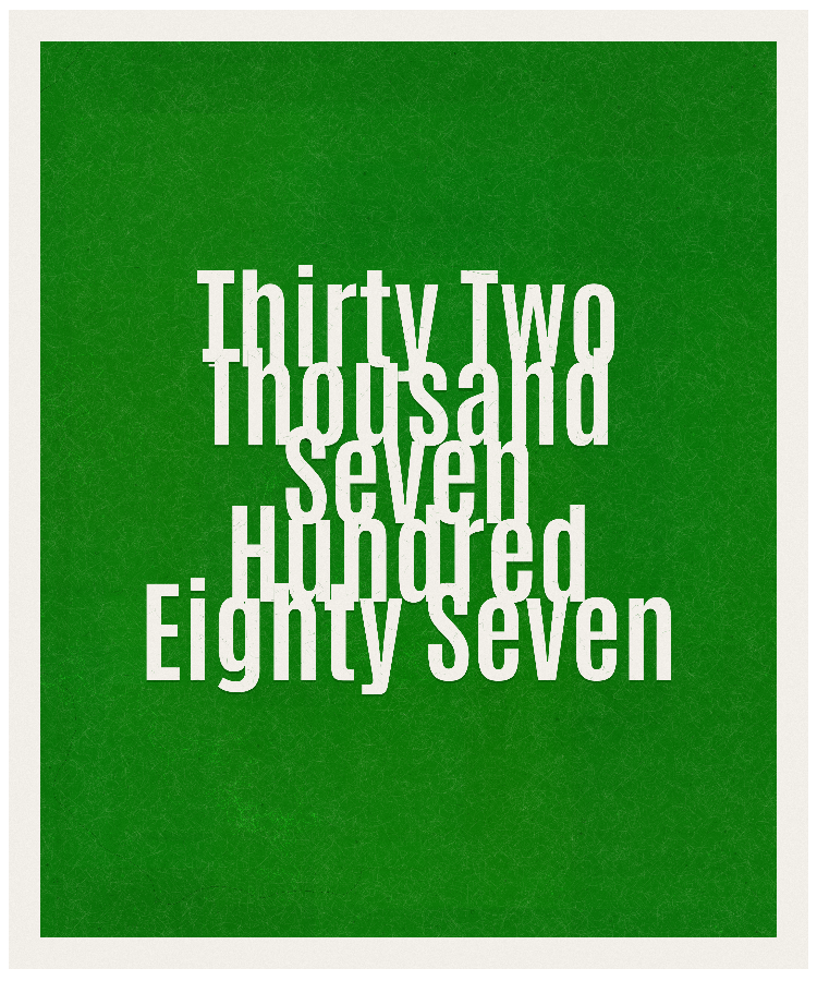 Count #32787