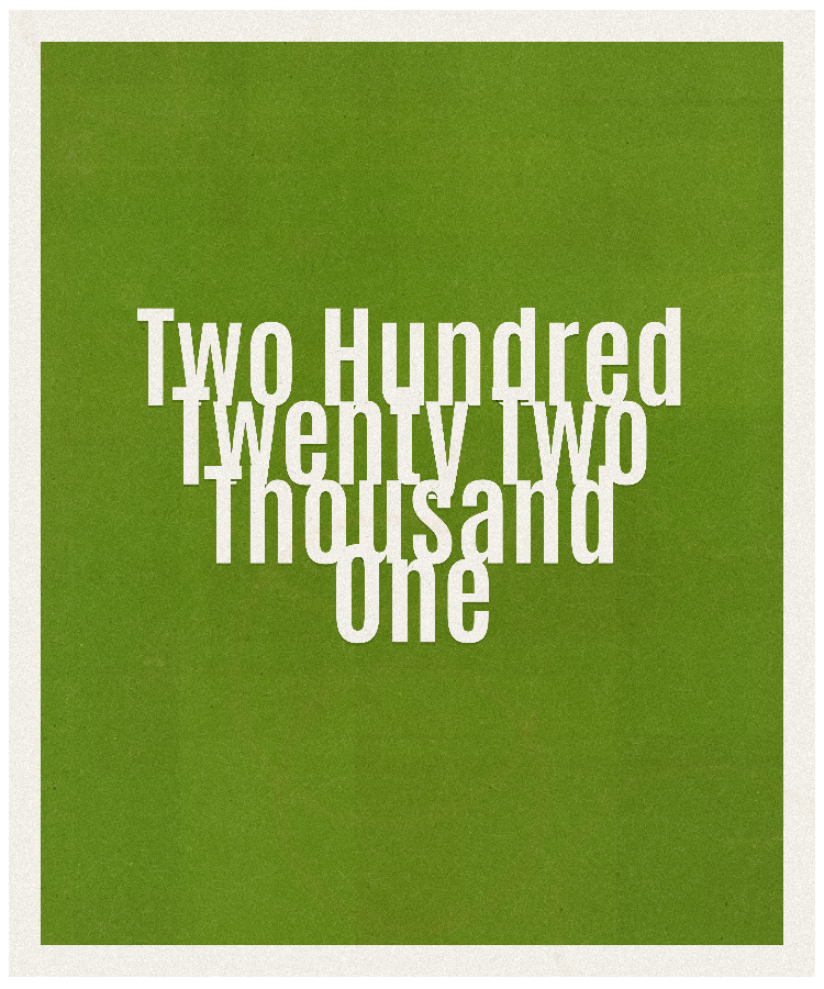 Count #222001