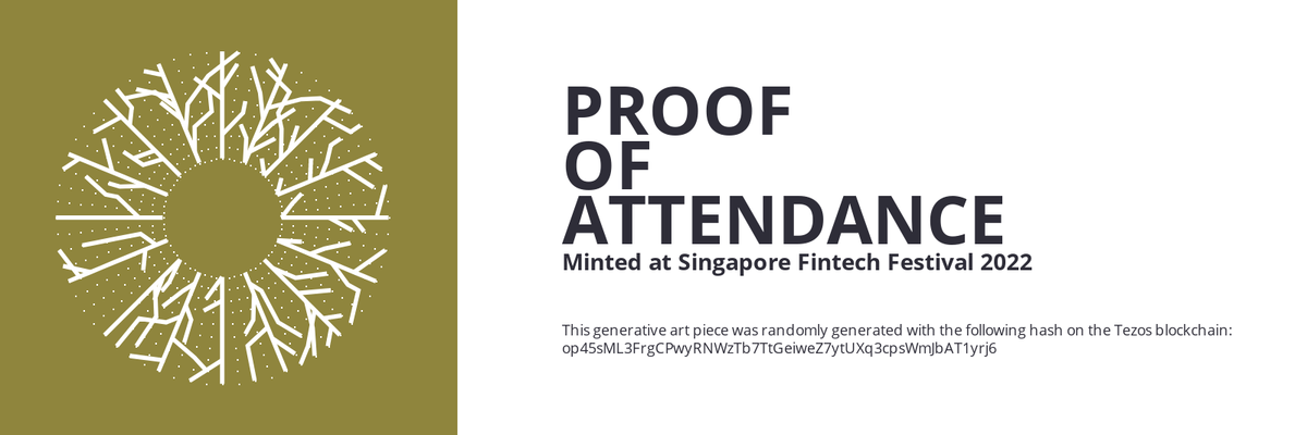 SFF2022 Proof of Attendance Token #526