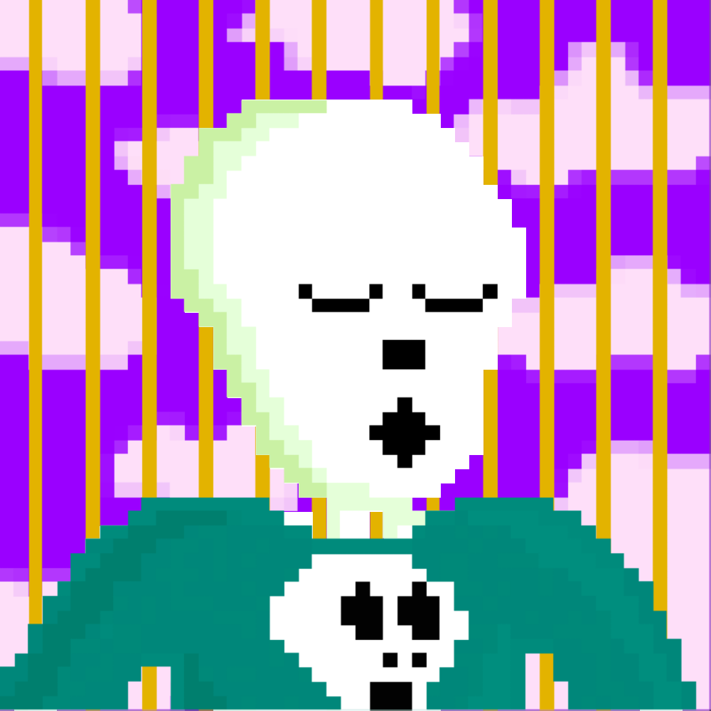 PIXEL SKULLETTI 1 #215