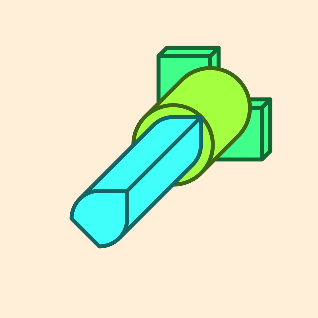 Calm shapes #869