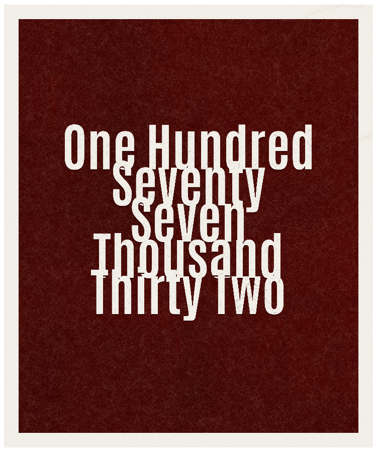 Count #177032