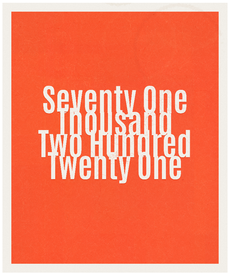 Count #71221