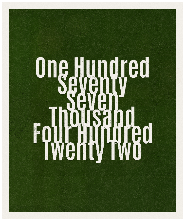 Count #177422