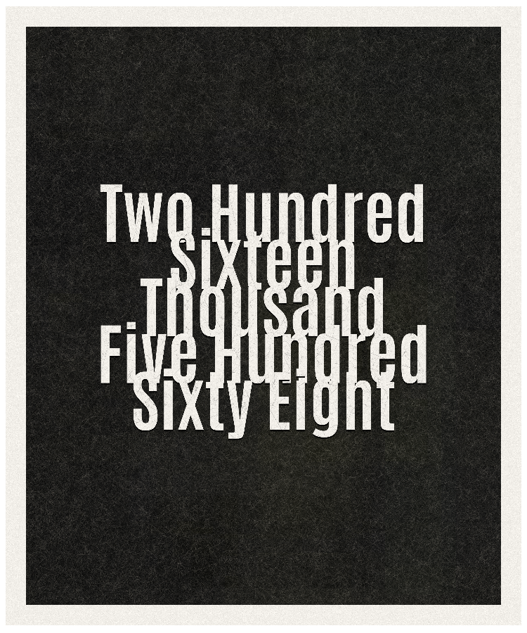Count #216568