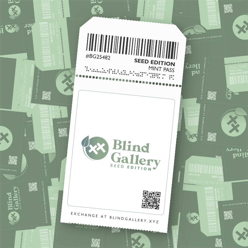 Blind Gallery Mint Pass (Seed Edition) #638