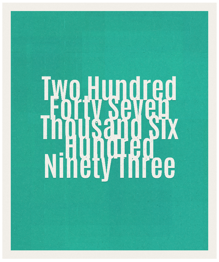 Count #247693