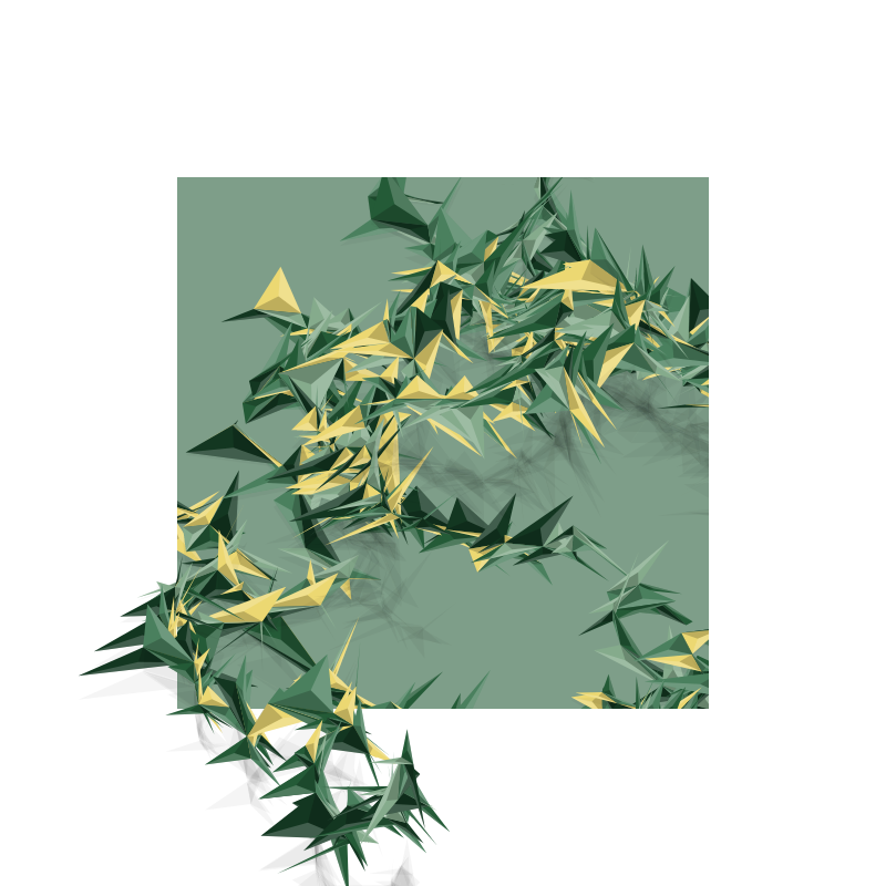 Paradise Birds Generative Series #168