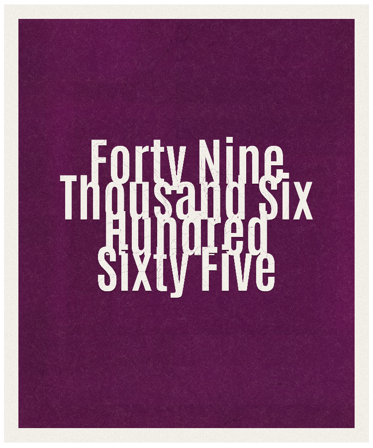 Count #49665