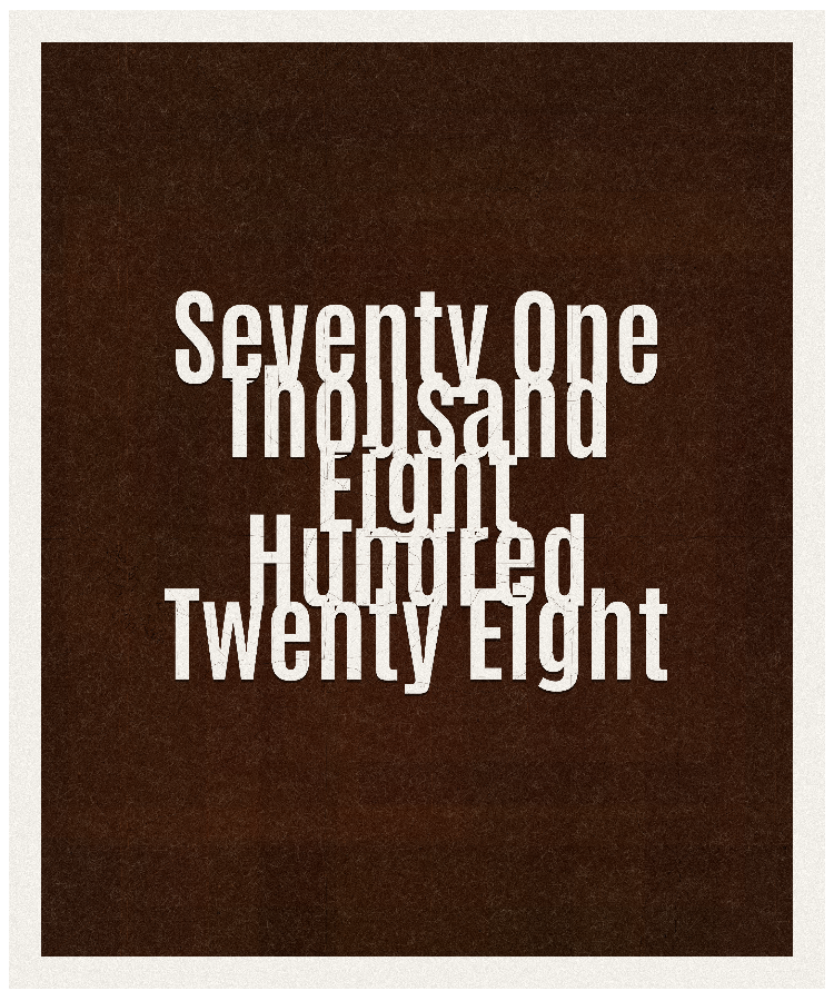 Count #71828
