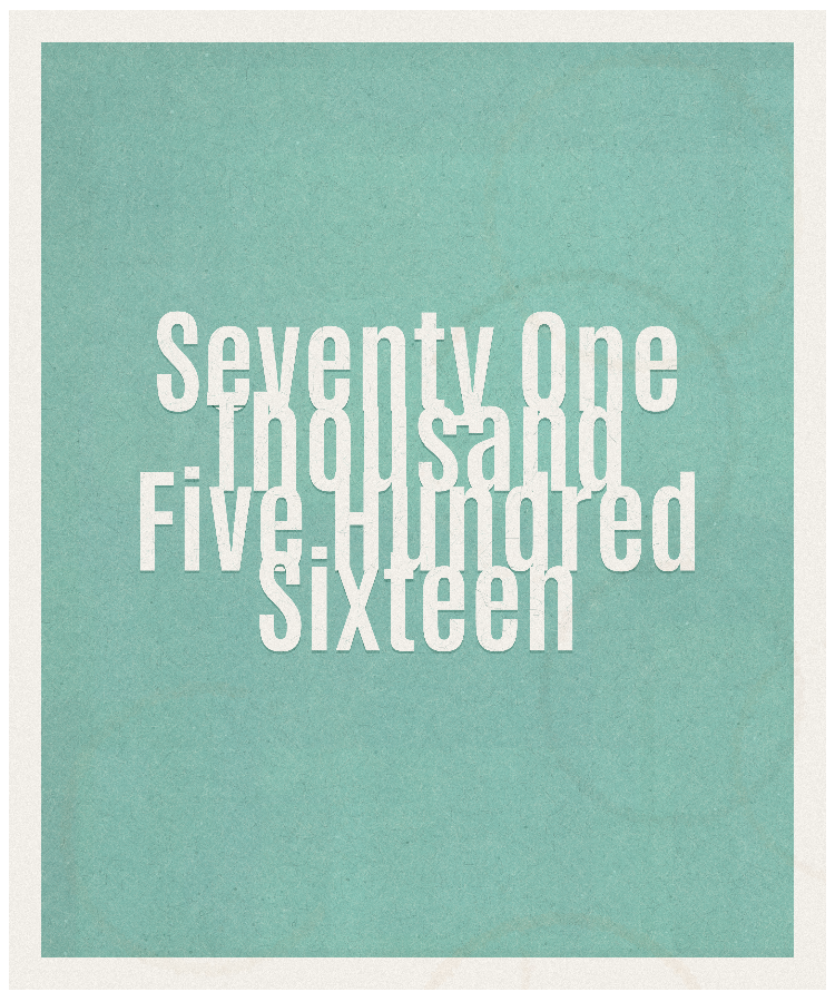 Count #71516