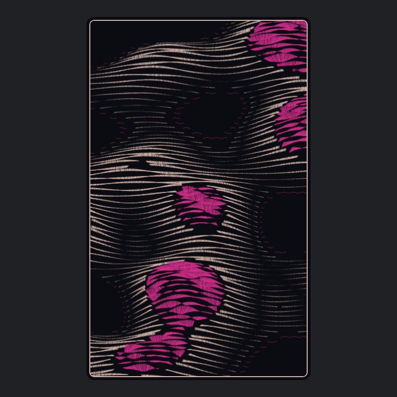 Topographic Playing Card #1