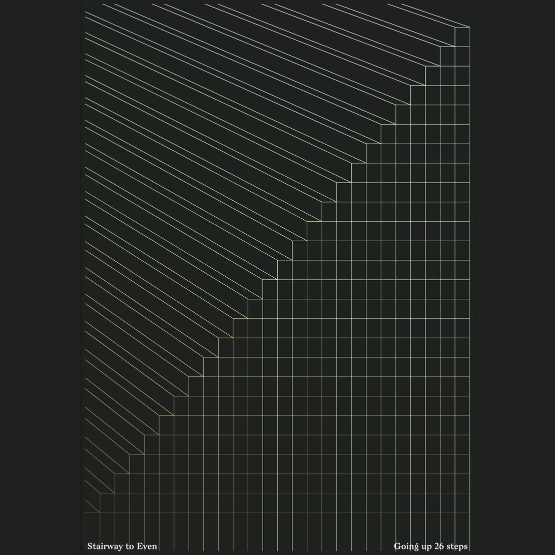 Stairway to Even #18