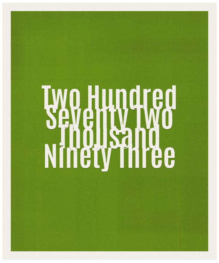 Count #272093