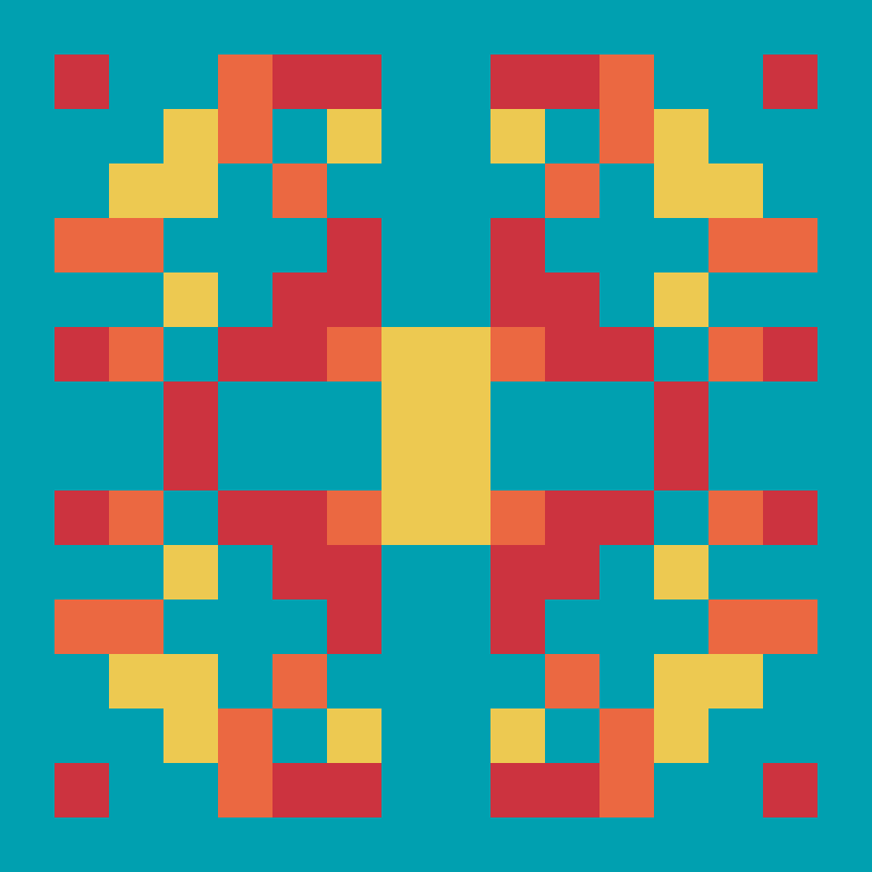 Pixel Mandala #45