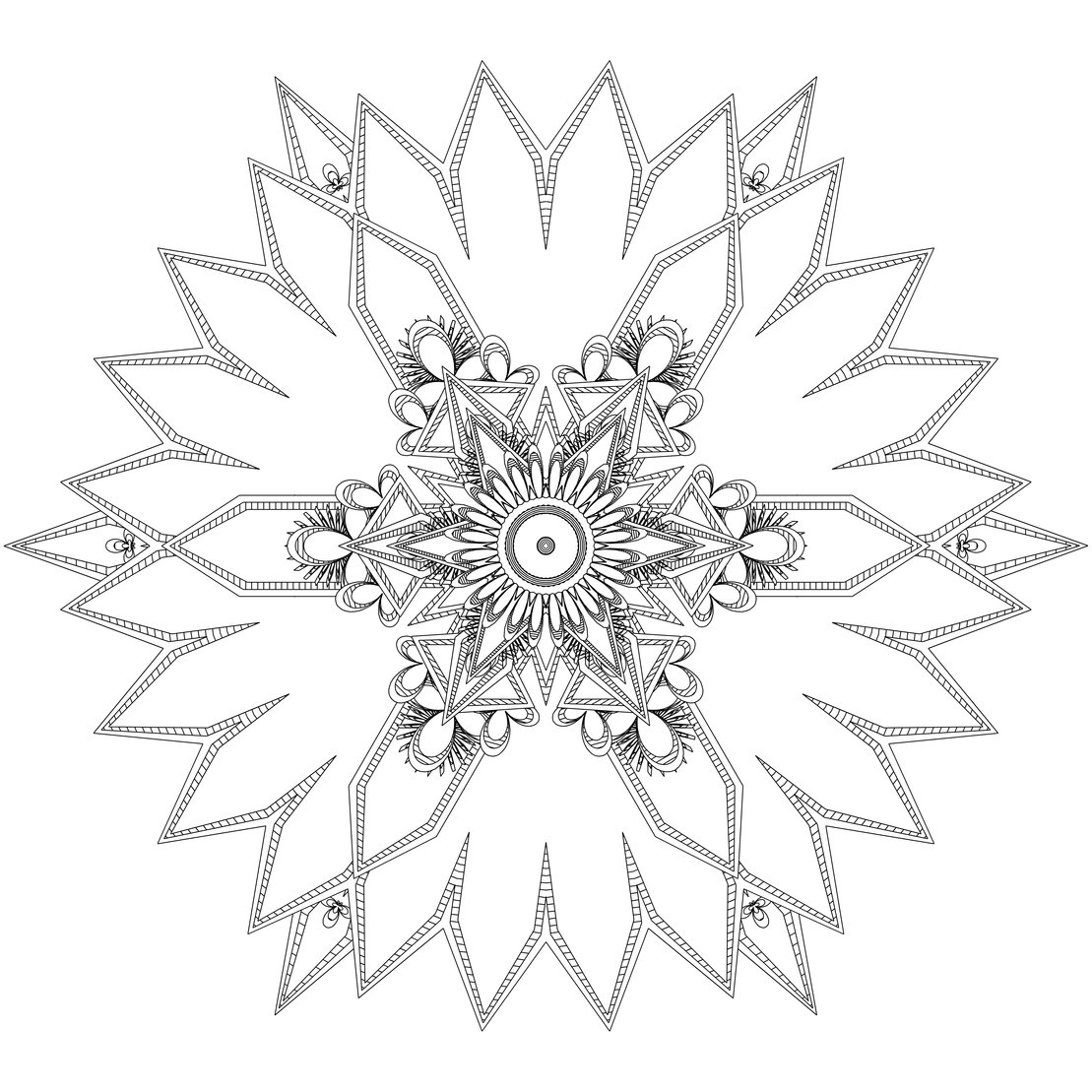 LL21 Mandala #598