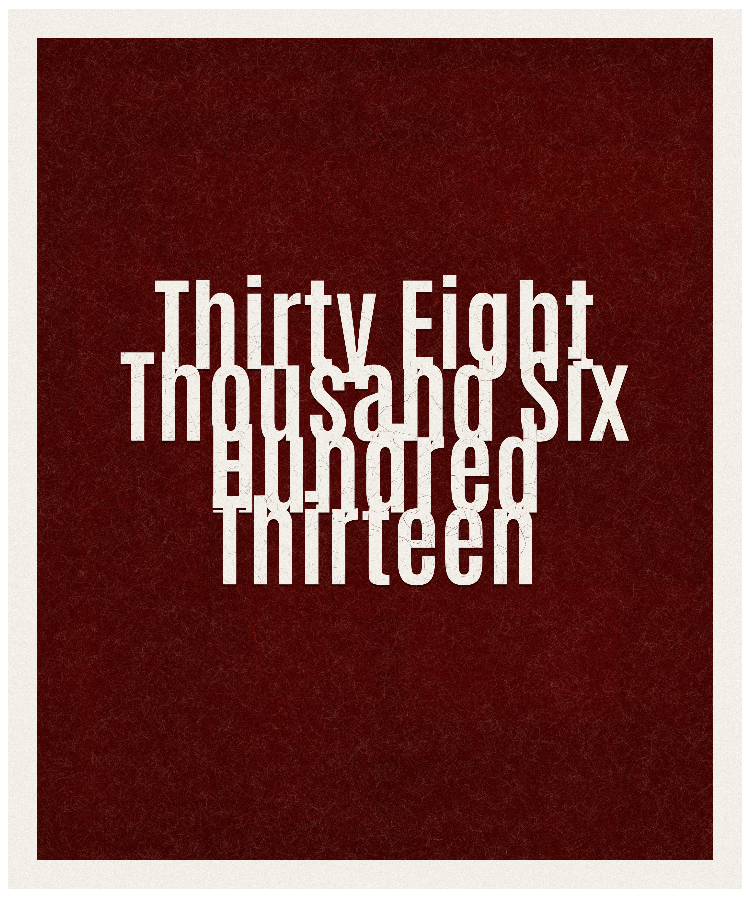 Count #38613
