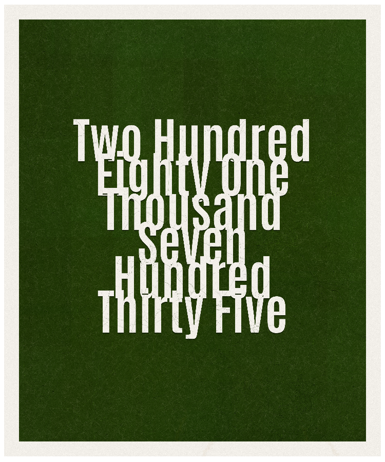 Count #281735