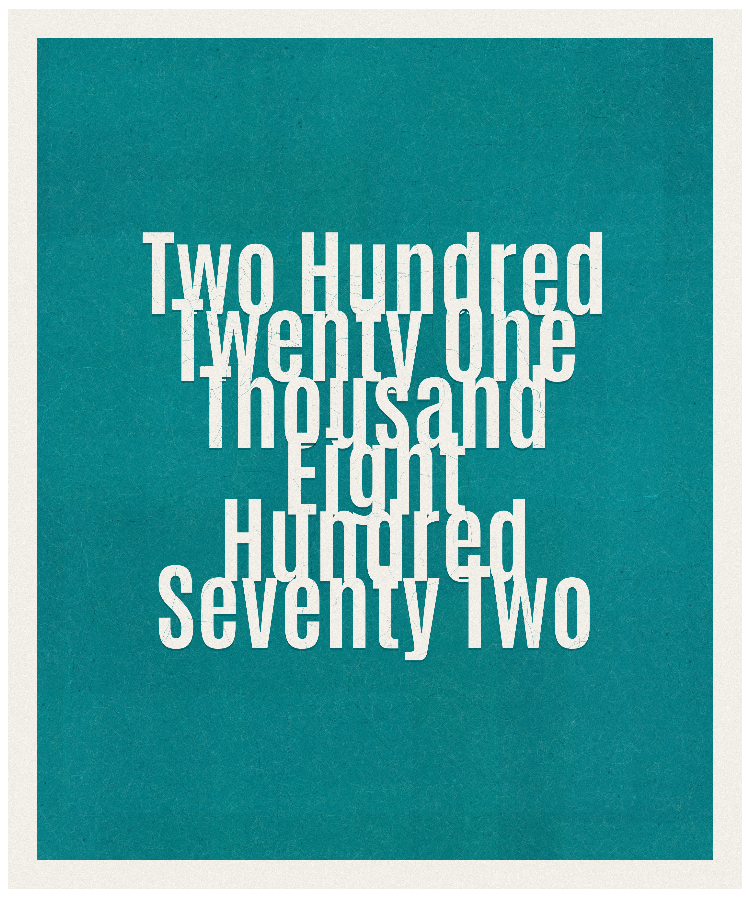 Count #221872