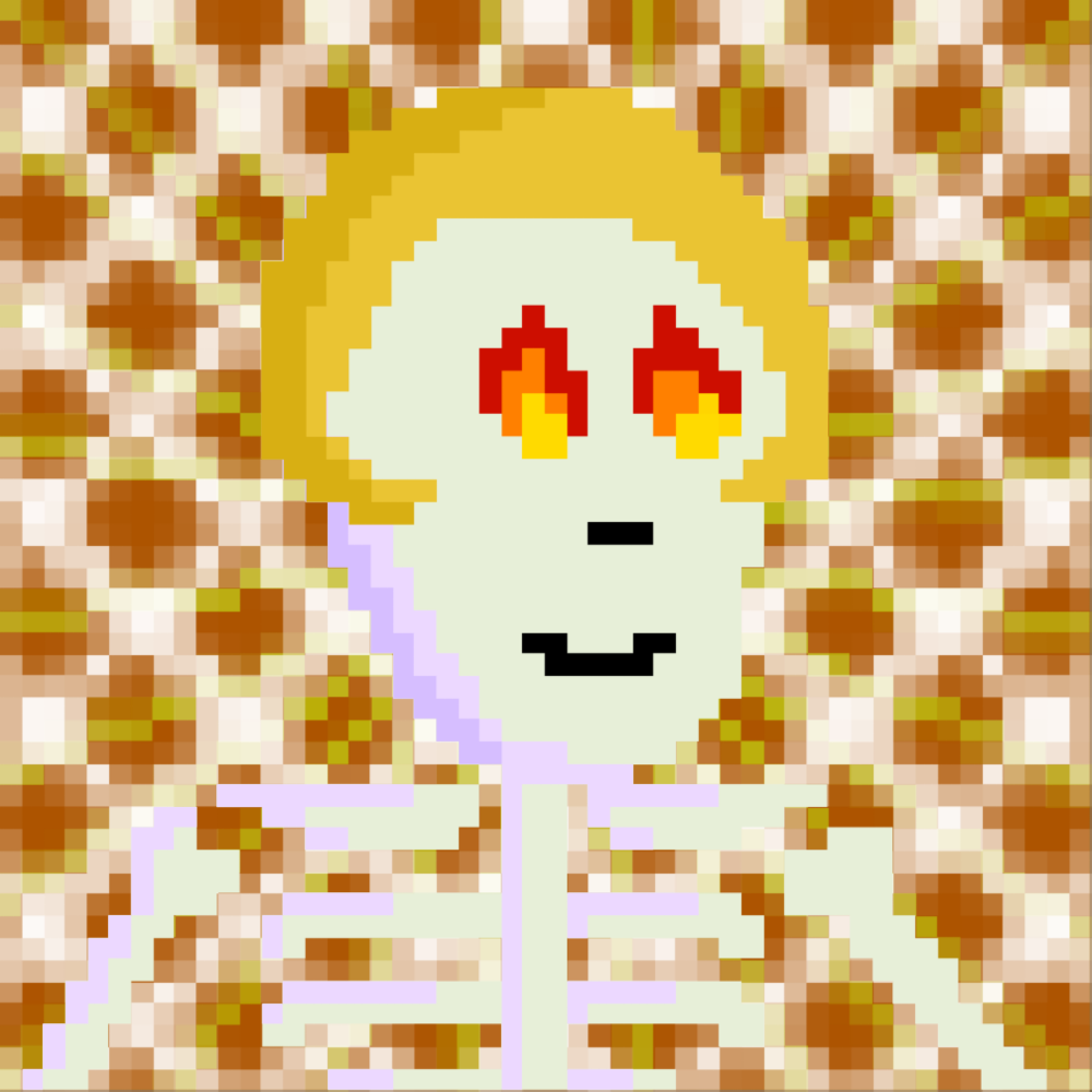 PIXEL SKULLETTI 1 #234