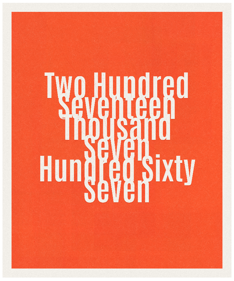 Count #217767