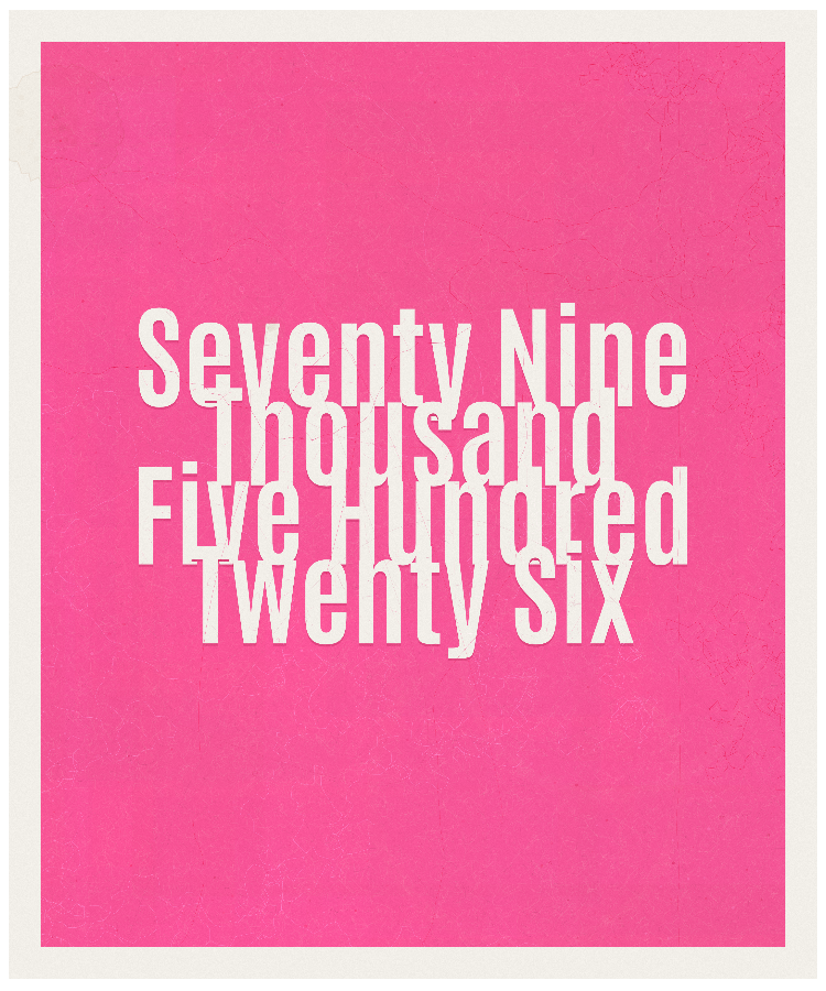 Count #79526