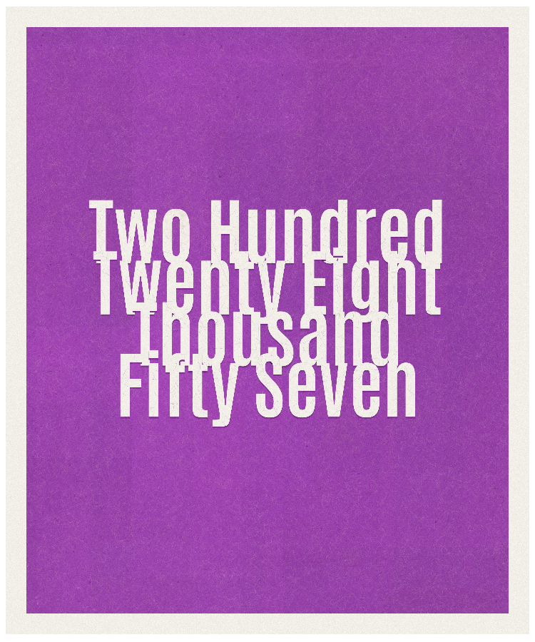 Count #228057