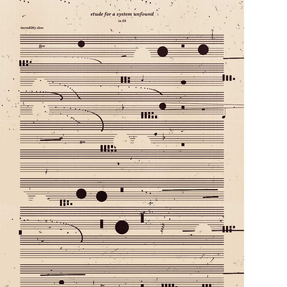 etude for a system unfound #190