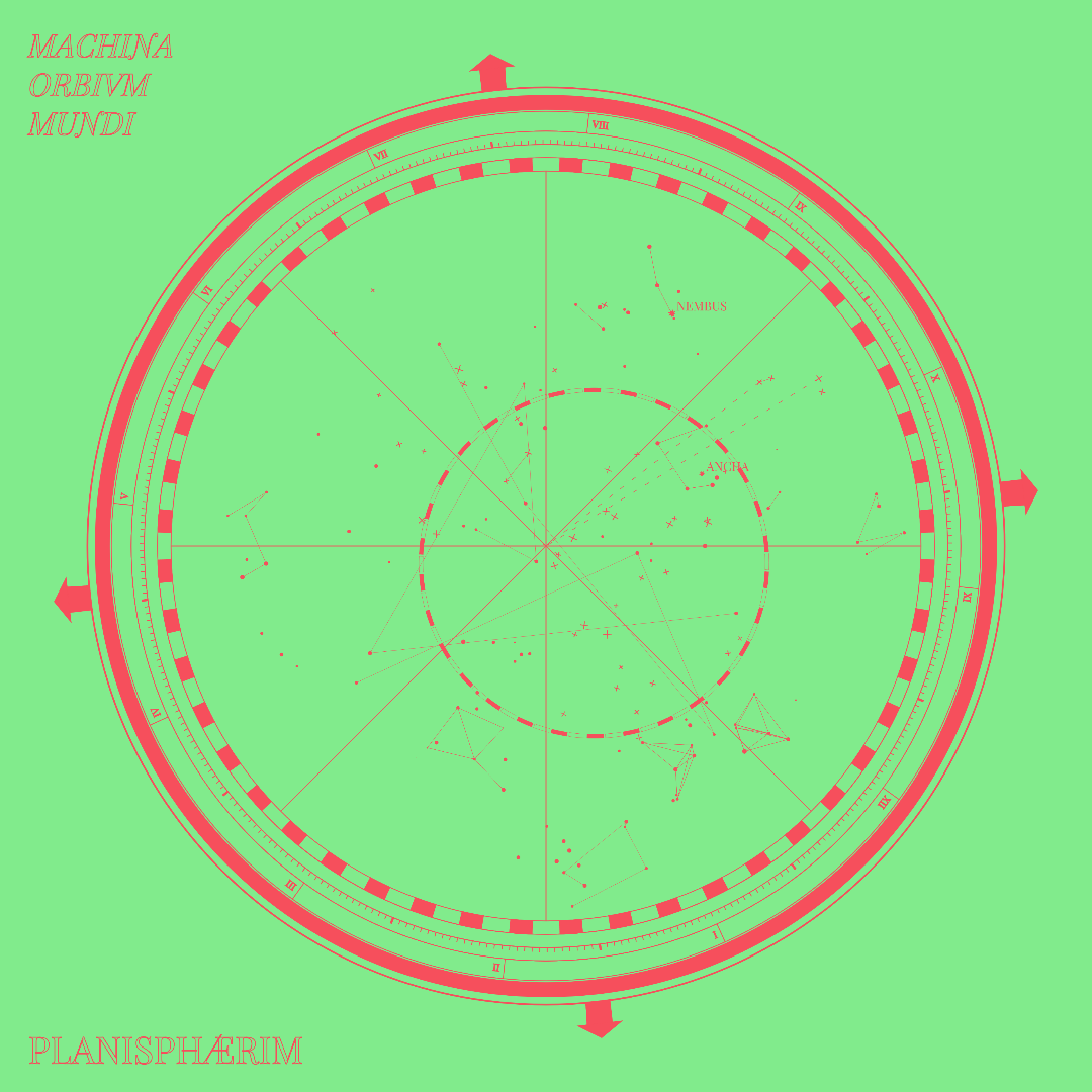 A Fictional Map Of Constellations #27