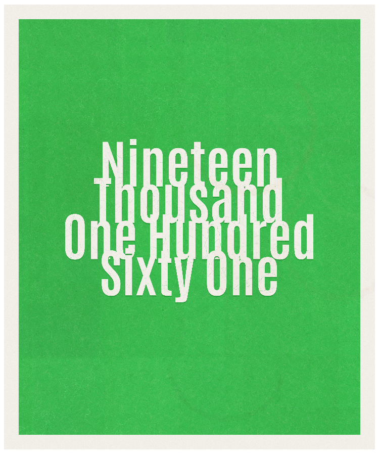 Count #19161