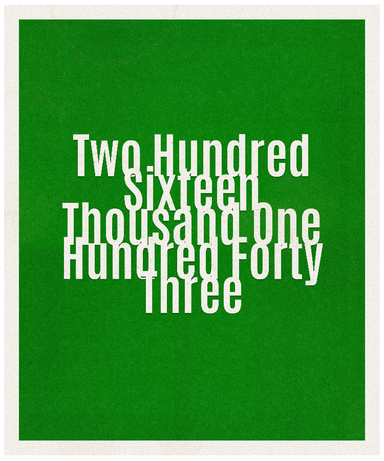 Count #216143