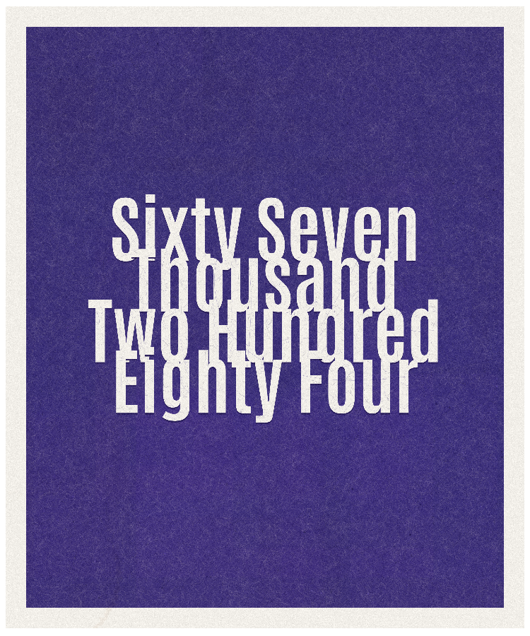 Count #67284