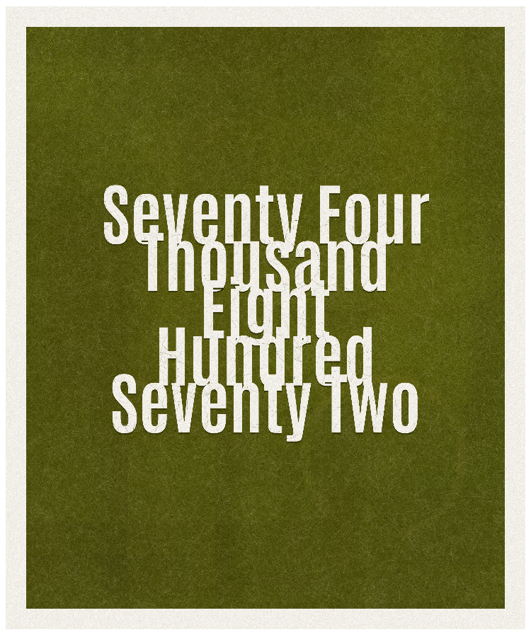 Count #74872
