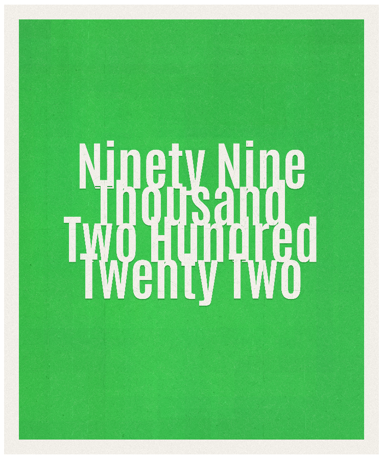 Count #99222