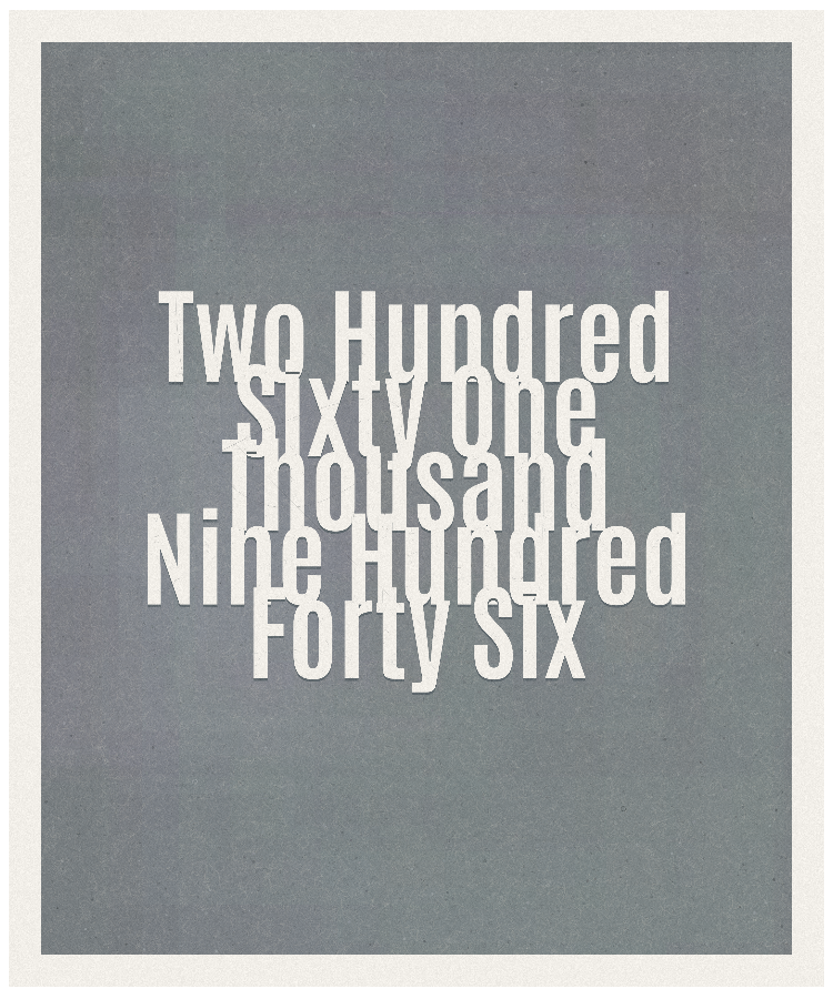 Count #261946