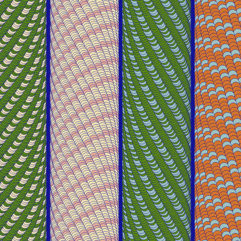 Patterns of infinity colorized #3