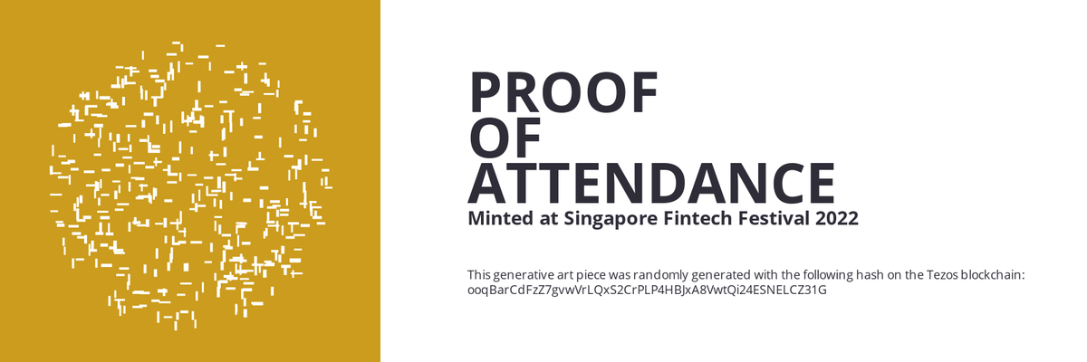 SFF2022 Proof of Attendance Token #1716