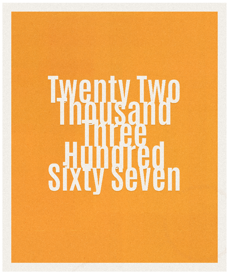 Count #22367