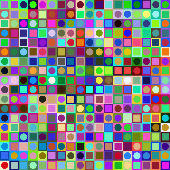 Square Dot Composition #127