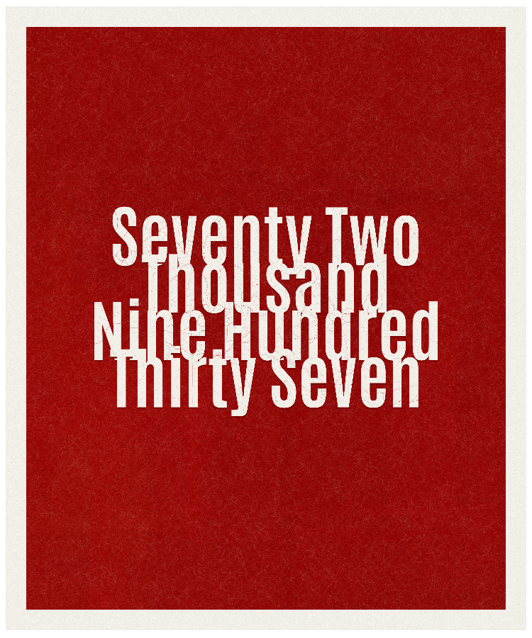 Count #72937