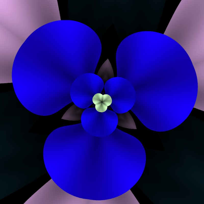 Fractal Flower #133