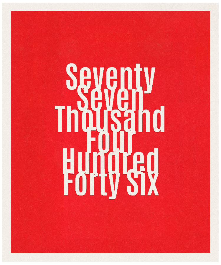 Count #77446