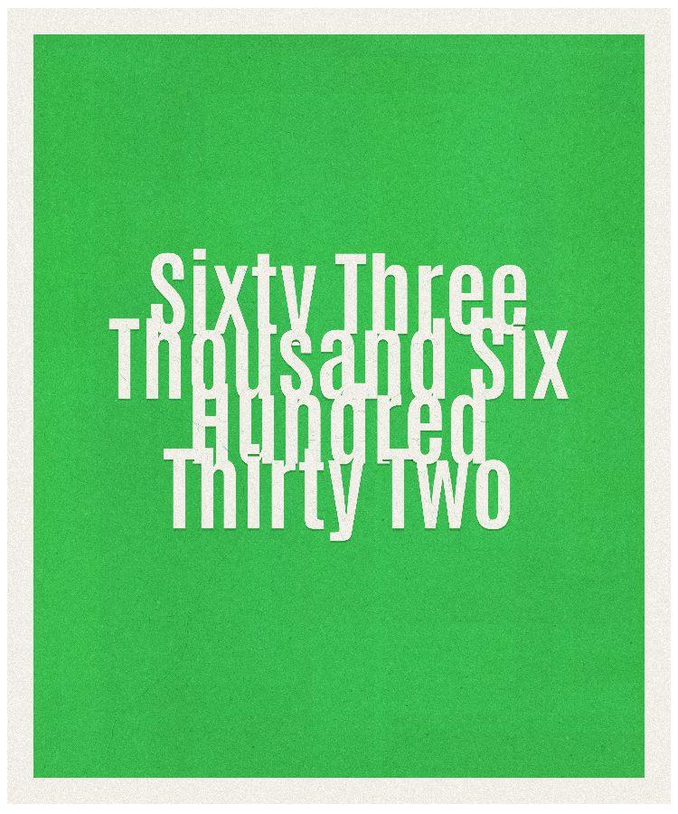 Count #63632
